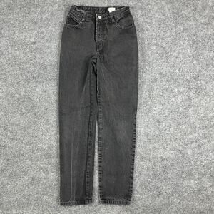 Bongo Jeans Womens Size 24X28 Black High Rise Slim Fit Denim Vintage Y2K Pants
